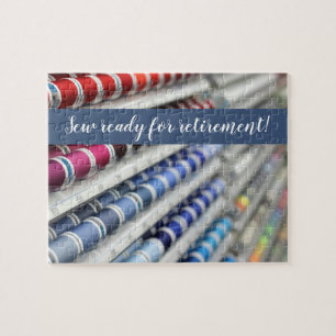 Sew pronto para o quebra-cabeça da aposentadoria