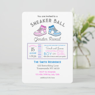 Sexo da Bola do Sneaker Revelar Convite