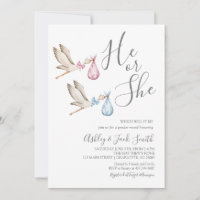 Sexo de Tempestade Revelar Convite