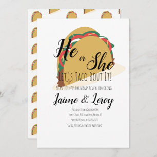 Sexo do Partido Taco 3D Revela Convite