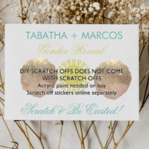 Sexo sunshine Revejar Cartões de Arranque DIY Fau