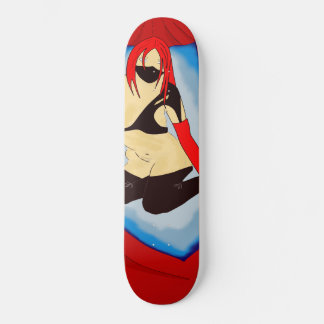 SEXY LADY SKATEBOARD ART IMPRESSÃO