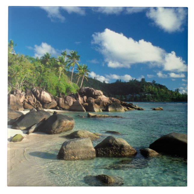 Seychelles, Ilha de Mahe, Praia de Anse Royale. 3 (Frente)