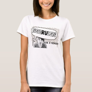 "SEZRULES para camisetas cómicas de uma razão" -