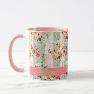 Shabby Chic com Caneca de Nome de Venera