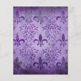 Shabby Fleur de lis Scrapbook