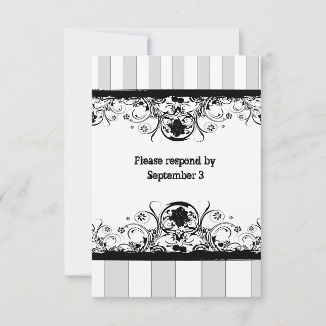 Shabby Old West rsvp com envelopes (Frente)