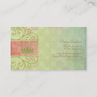 Shabby Princess Cartões de visitas