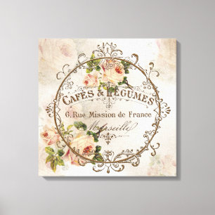 ShabbyVintageRoses3 - Canvas