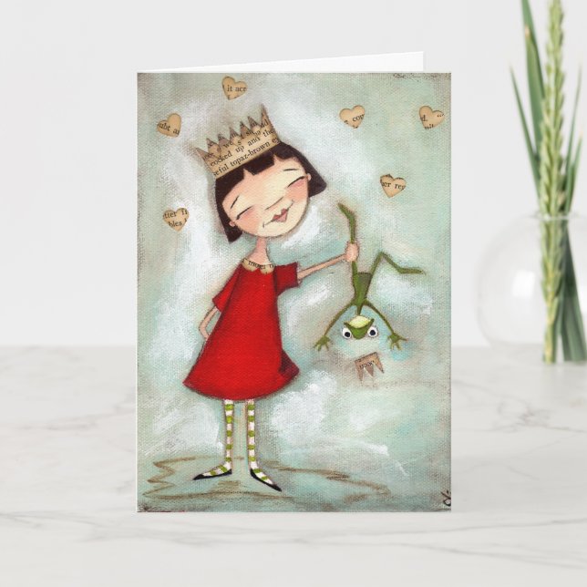 Shaken, não beijado - Cartão de Saudação (Frente)