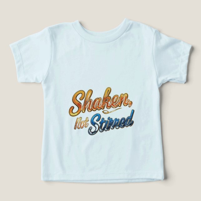 "Shaken, Não Stirred." (Design frontal)