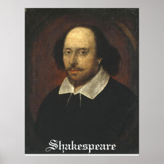 Shakespeare em um poster