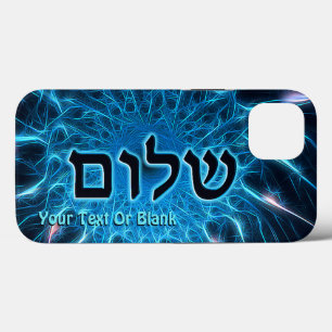 Shalom Na capas de iphone Fractal Azul De Cascata