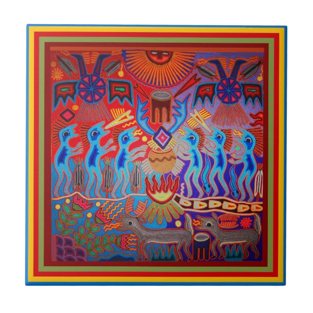 Shaman Ritual Huichol (Frente)