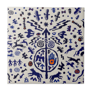 Shaman Ritual Talisman Azulejo