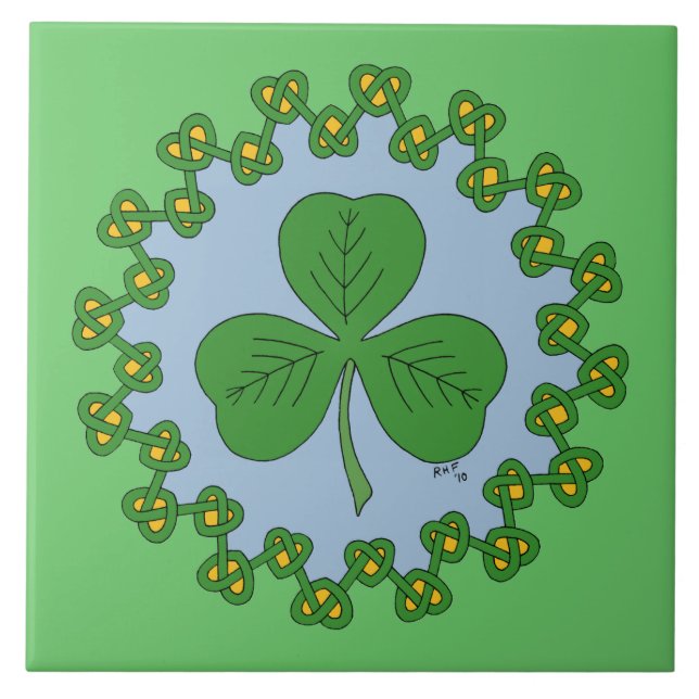 Shamrock and Knotwork (Frente)