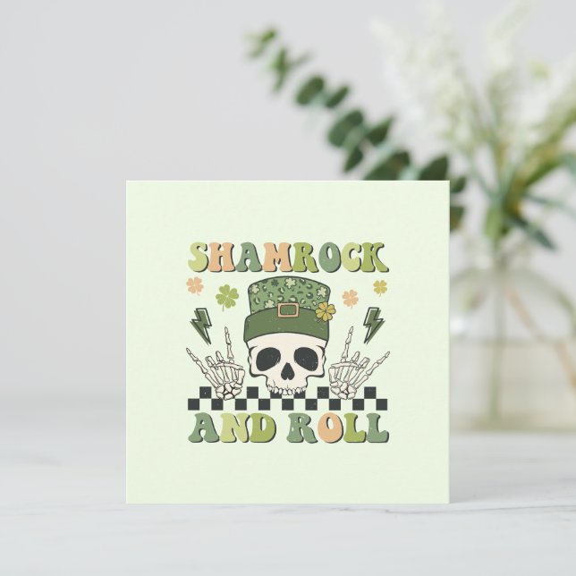 Shamrock and Roll - Skeleton Clover (Em pé/Frente)