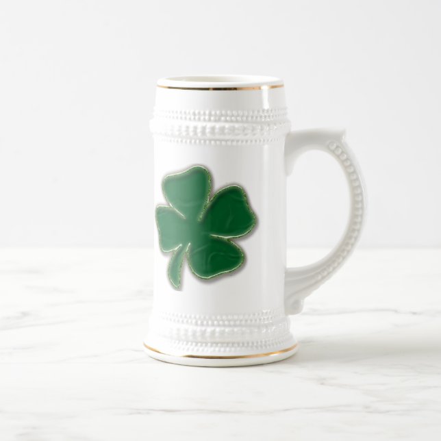 Shamrock Caneca de cerveja Mug (Direita)