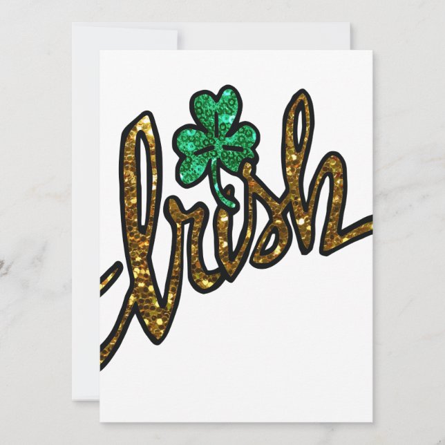 shamrock do trevo irlandês (Frente)