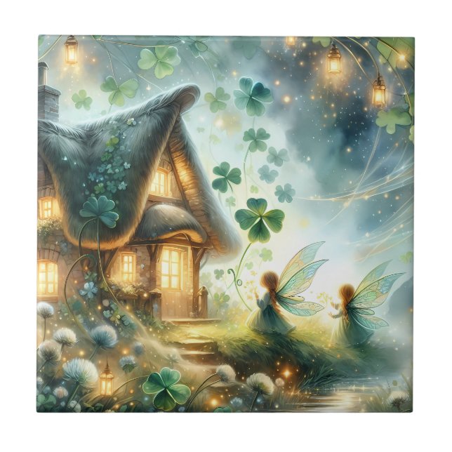Shamrock Fairy Cottage Glow (Frente)