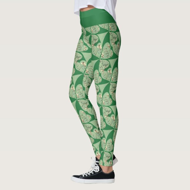 Shamrock "Ruas Felizes. Leggings de Patrick" (Esquerda)