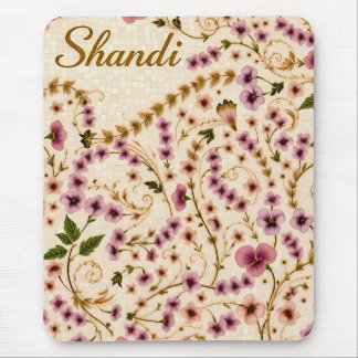 ShanDI ~ Sweet Vintage Girl Lê Livro ~ Mousepad