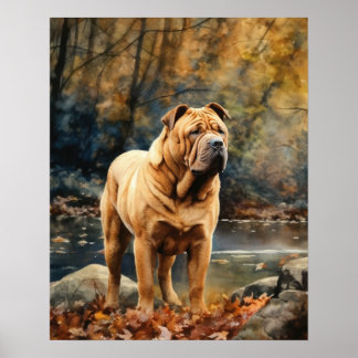 Shar-Pei Chinês - Impressão