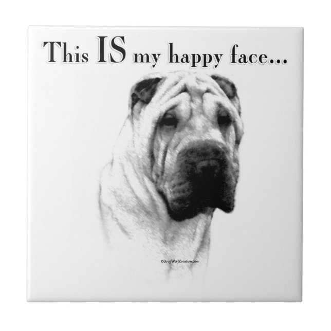 Shar Pei Happy Face Chinês (Frente)