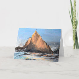 Sharkfin Reúne no Cartão de Saudação de Praia de M