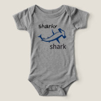 Sharky Shark Light Blue Boys