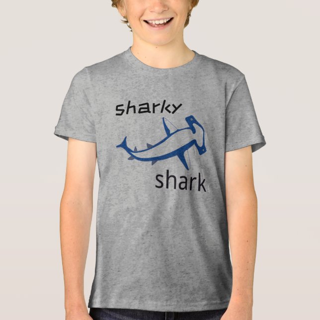 Sharky Shark Light Blue Boys (Frente)