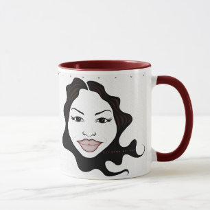 Sharon Musgrave obtem abaixo da caneca de Cha da