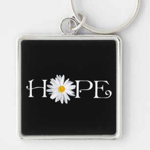 Shasta Daisy Hope Chaveiro