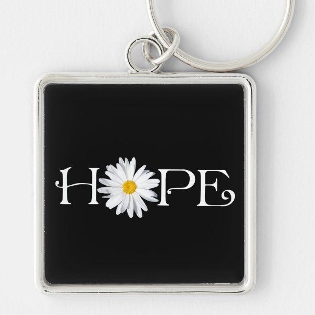 Shasta Daisy Hope Chaveiro (Frente)
