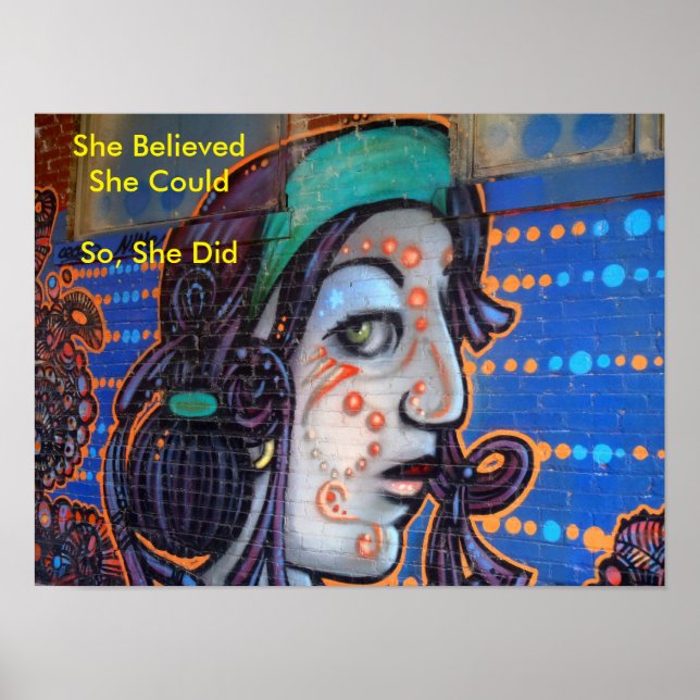 She Believed Recovery Poster (Frente)