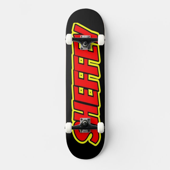 Sheffey Red Quic Fonts Skate Andar (Frente)
