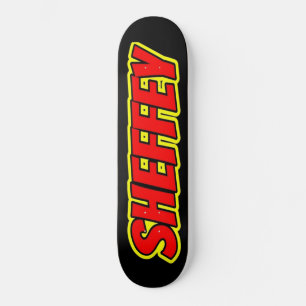 Sheffey Red Quic Fonts Skate Andar