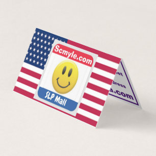 Shelby Folded Cartão de visita