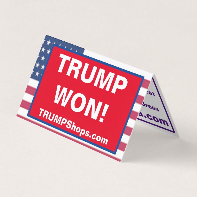 Shelby Folded Cartão de visita (Frente)