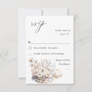 Shells & White Floral w RSVP 4