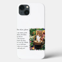 Sheltie Art Gifts Summer Garden