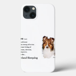 Sheltie Art Love Is