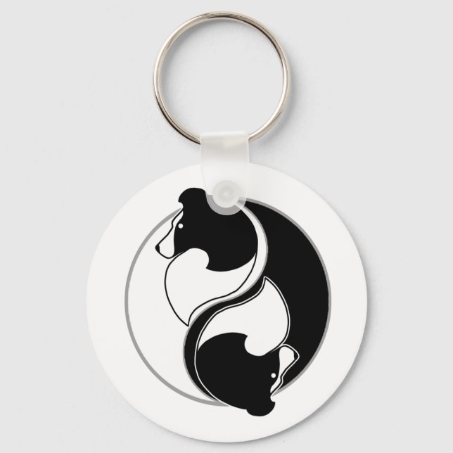 Sheltie Balance Chaveiro (Frente)