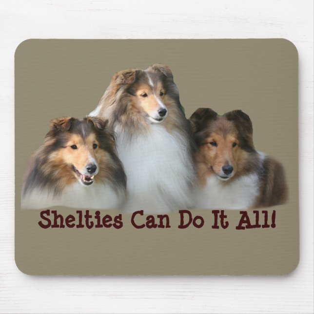 Sheltie Mousepad (Frente)