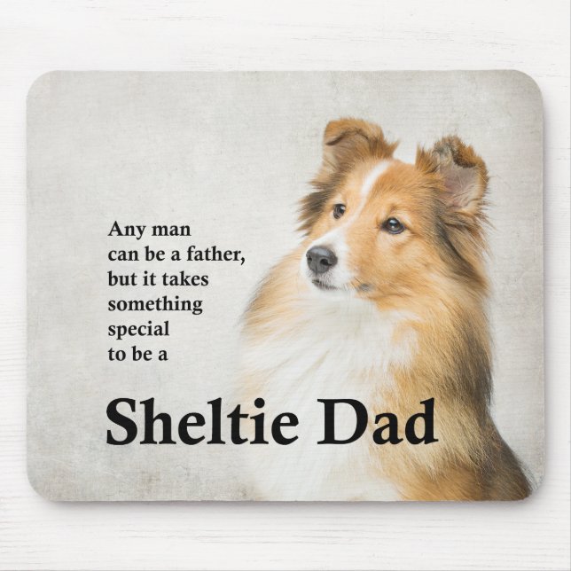 Sheltie Pai Mousepad (Frente)