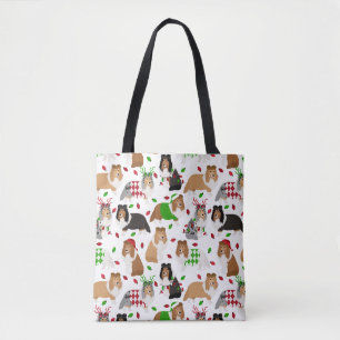 Sheltie Shetland Sheepdog Tote Bag