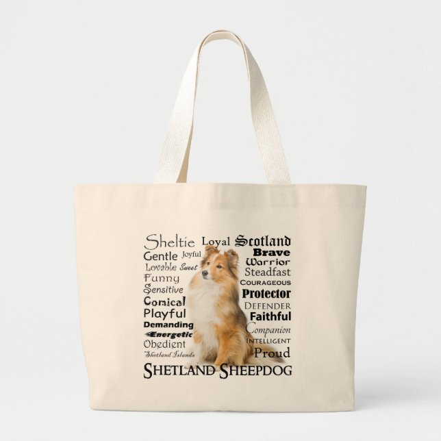 Sheltie Traits Bolsa (Frente)