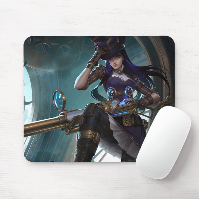 Sheriff Gaming Mousepad | Fanart pad do atirador E (Com mouse)