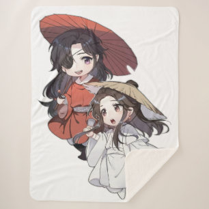 Sherpa Cobertor Chibi Tgcf