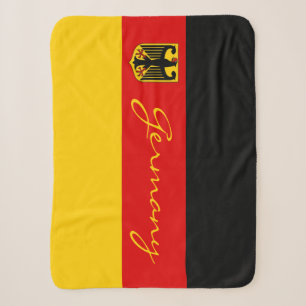 Sherpa Cobertor da Bandeira Alemã, patriótico, Alemanha